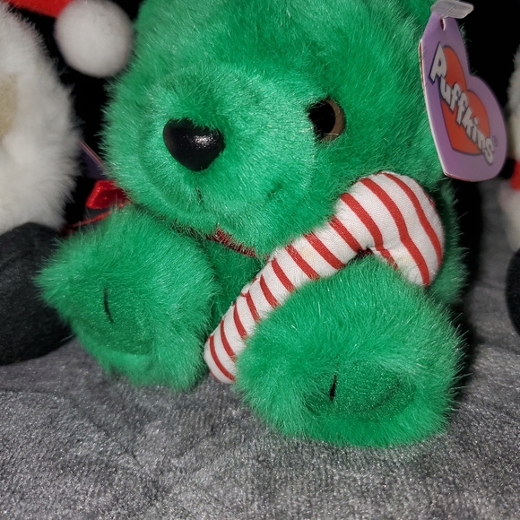 Vintage Christmas Puffkins Set of 3 - Picture 3 of 8